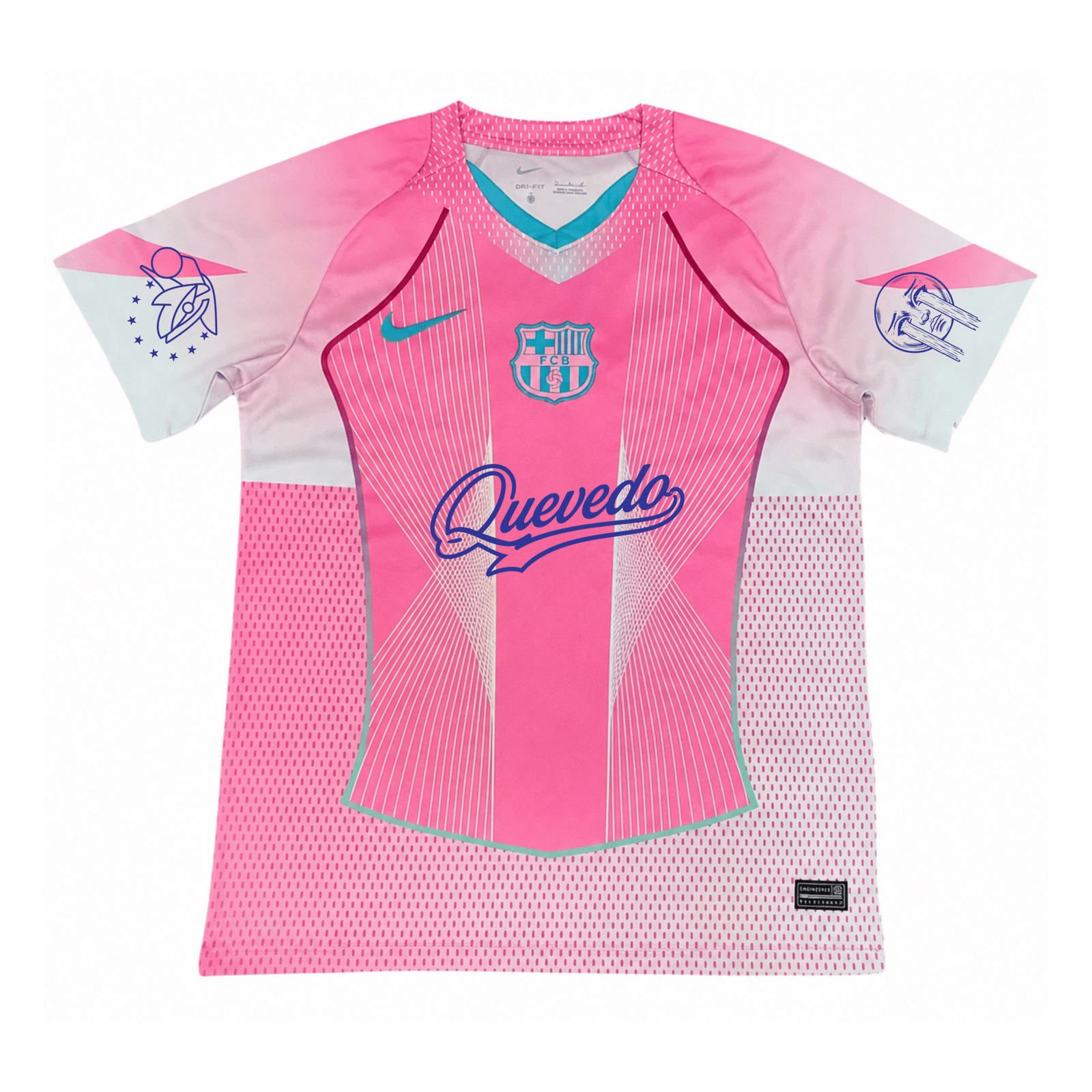 FC Barcelona x Quevedo camiseta