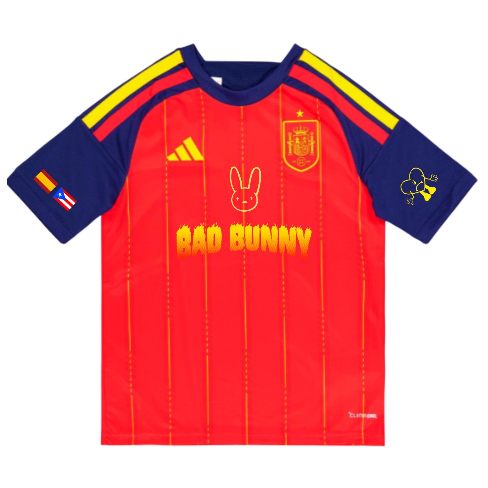 Selección de España x Bad Bunny camiseta